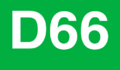 D66 logo (2008–2019)