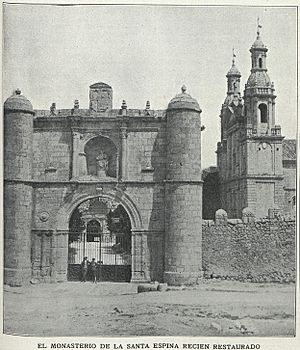 Archivo:El monasterio de la Santa Espina, recién restaurado, en La Hormiga de Oro