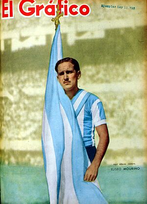 Archivo:Eliseo V. Mouriño (Selección Argentina) - El Gráfico 2169