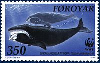 Archivo:Faroe stamp 198 Baleana mysticetus
