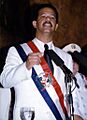 Fotografía del Presidente Leonel Fernández en Agosto de 1996
