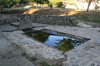 Fuente de las burbujas - Río Aliste.JPG