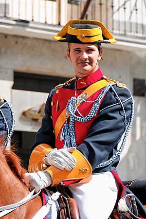 Archivo:Guardia Civil a caballo Dos de Mayo 2008 n5