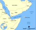 Gulf of Aden map