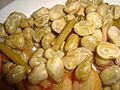 Habas cocidas