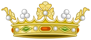 Heraldic Crown of Spanish Marqueses (Variant 1).svg