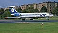Hijacked LOT Tupolev Tu-134 at Tempelhof Manteufel (cropped)