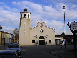 Iglesia del Rosario en Gimenells