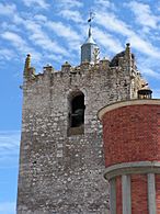 Iglesia de San Juan Bautista (Fuentes de Cuéllar) (Torre, vista noroeste)