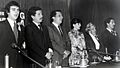 Iván Marulanda con los fundadores del Nuevo Liberalismo (Colombia)