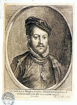 Archivo:Jacob neefs-Retrato de Luis de Requesens y Zúñiga
