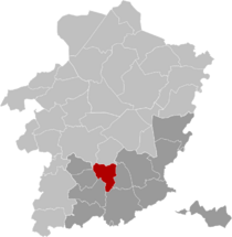 Kortessem Limburg Belgium Map.svg