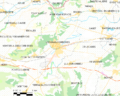 Map commune FR insee code 11203