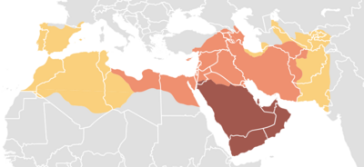 Archivo:Map of expansion of Caliphate