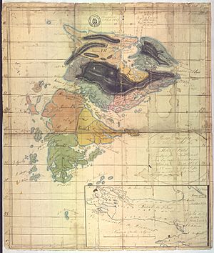 Archivo:Mapa de la isla Soledad hecho por Vernet