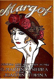 Archivo:Margot opera by Joaquin Turina - Libretto cover 1914