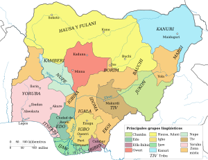 Archivo:Nigeria linguistical map 1979-es