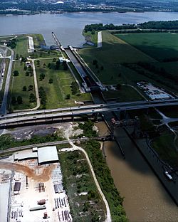 Port Allen Lock Louisiana aerial view.jpg