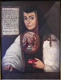 Archivo:Retrato de sor Juana Inés de la Cruz, Convento de Santa Paula (Sevilla)