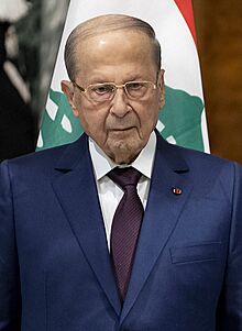 Sergio Mattarella e Michel Aoun al Quirinale nel 2022 (6) (cropped).jpg