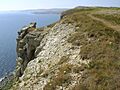 St albans head cliff