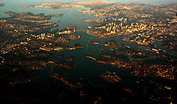 Archivo:Sydney(from air)