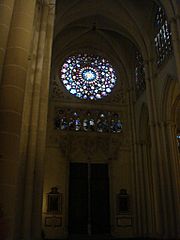 Archivo:Toledo Rosetón Catedral
