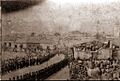 Traslado de los restos de Simón Bolívar en 1876