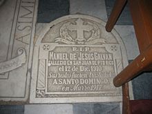 Archivo:Tumba de Manuel de Jesus Galvan