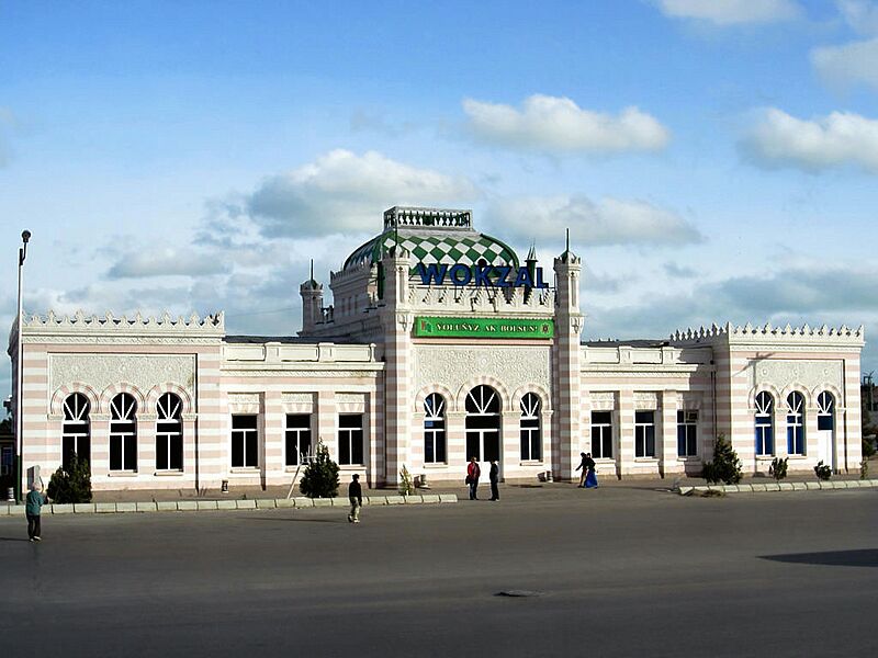 Turkmenbashi Railway Station