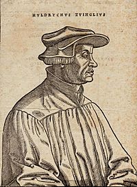 Archivo:Ulrich Zwingli by Hans Asper 1531