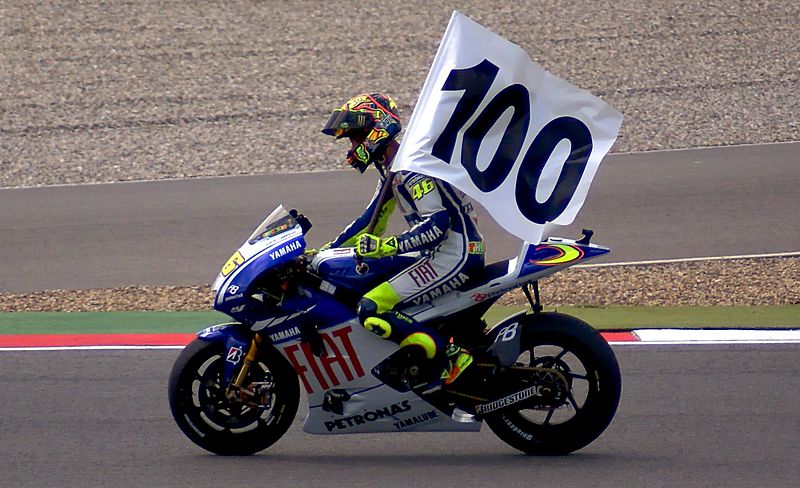 Valentino Rossi vittoria 100