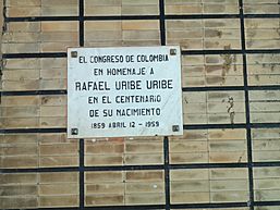 Archivo:Valparaíso - placa de Rafael Uribe Uribe
