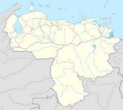 Caracas ubicada en Venezuela