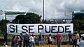 Venezuelan Sit In Si Se Puede