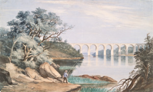 Archivo:View of High Bridge and the Harlem River (NYPL Hades-118669-54795) crop