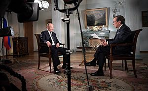Archivo:Vladimir Putin and Chris Wallace