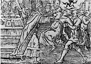 Archivo:Woodcut-1598-witch-trial