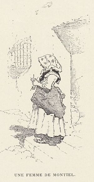 Archivo:1901, Au pays de Don Quichotte, Une femme de Montiel, Vierge