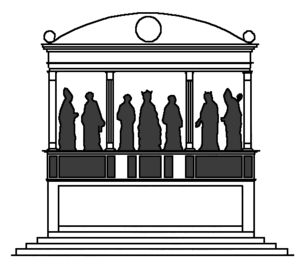 Archivo:Altare del santo di padova, schema