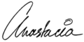 Anastacia signature