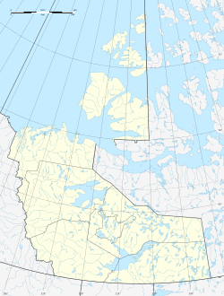 Yellowknife ubicada en Territorios del Noroeste