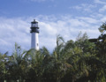 Cape Florida Light, a lighthouse on Cape Florida at the south end of Key Biscayne in Miami-Dade County, Florida LCCN2011630335