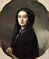 Carolina Coronado, por Federico de Madrazo