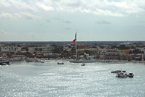 Archivo:Cozumel Aerial View