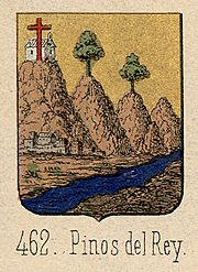 Archivo:Escudo de Pinos del Rey (Piferrer, 1860)