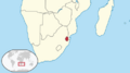 Eswatini in its region