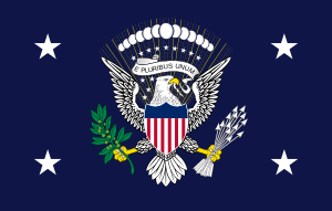 Archivo:Flag of the President of the United States (1916–1945)