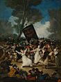 GOYA - Entierro de la Sardina (Real Academia de Bellas Artes de San Fernando, 1812-14)