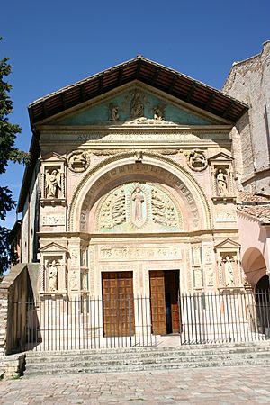 Archivo:IMG 0789 - Perugia - San Bernardino, di Agostino di Duccio -1457-61- - Foto G. Dall'Orto - 6 ago 2006 -